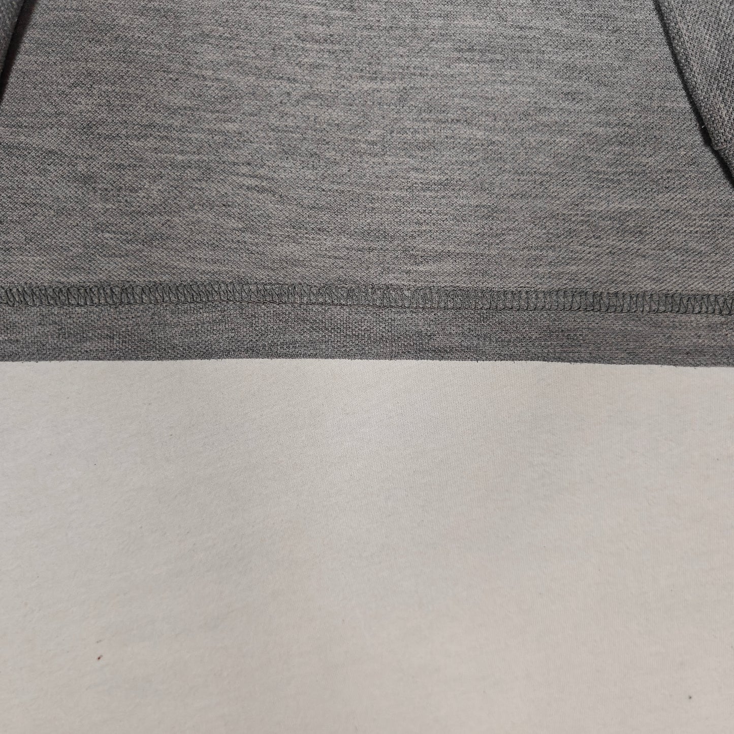 Heather Gray Cropped Polo
