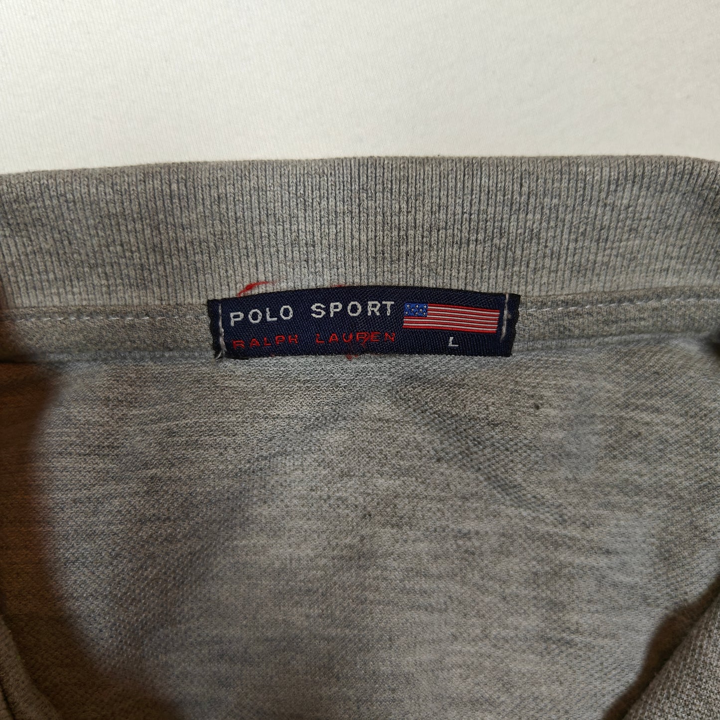 Heather Gray Cropped Polo